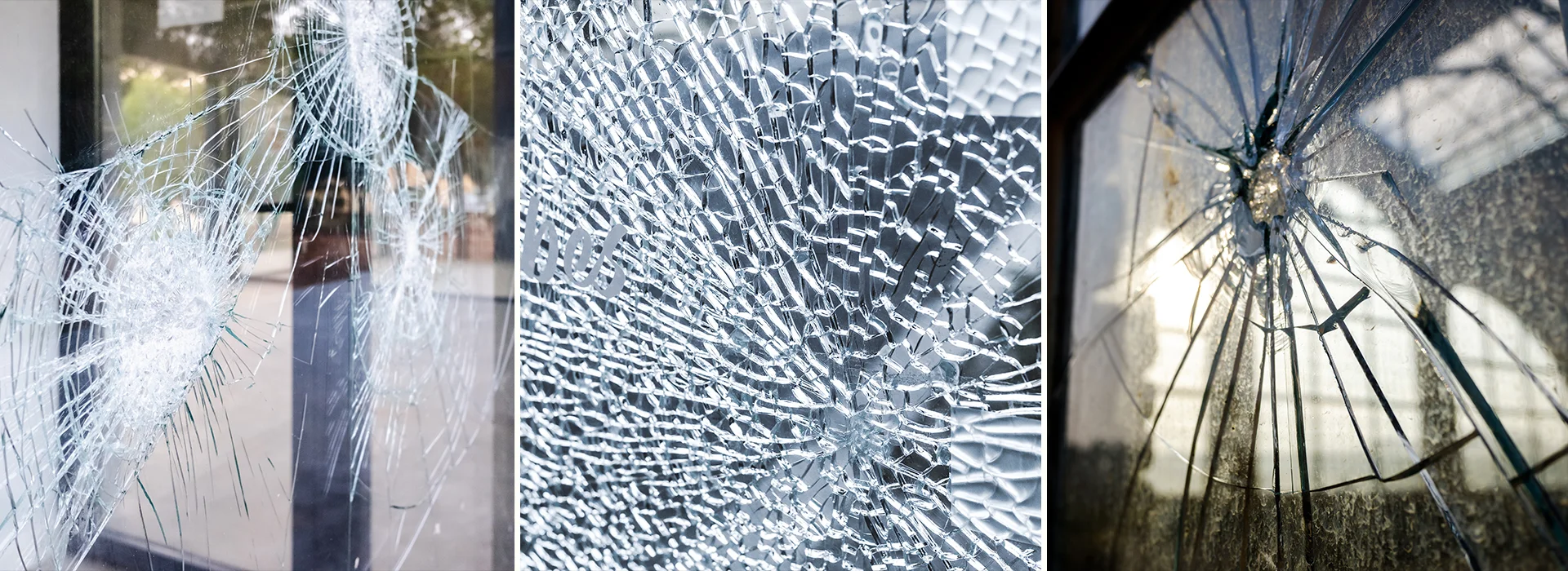 Impact-resistant window film preventing glass from shattering on breakage